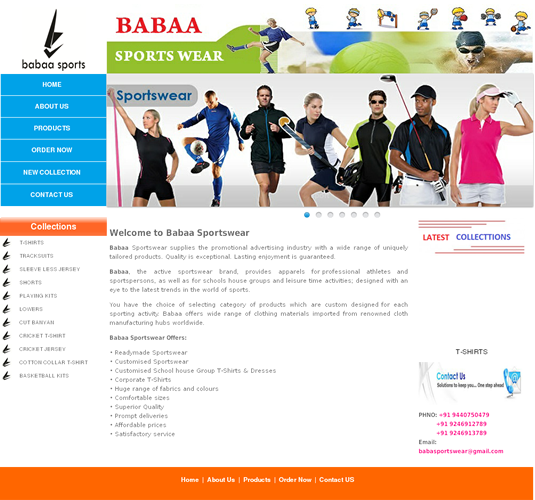 online shopping website